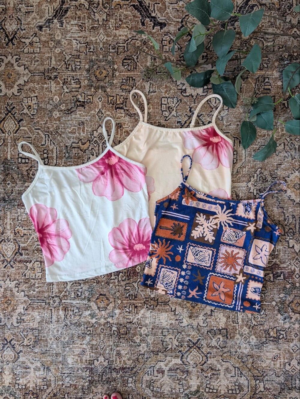 Shein cropped tank bundle XS